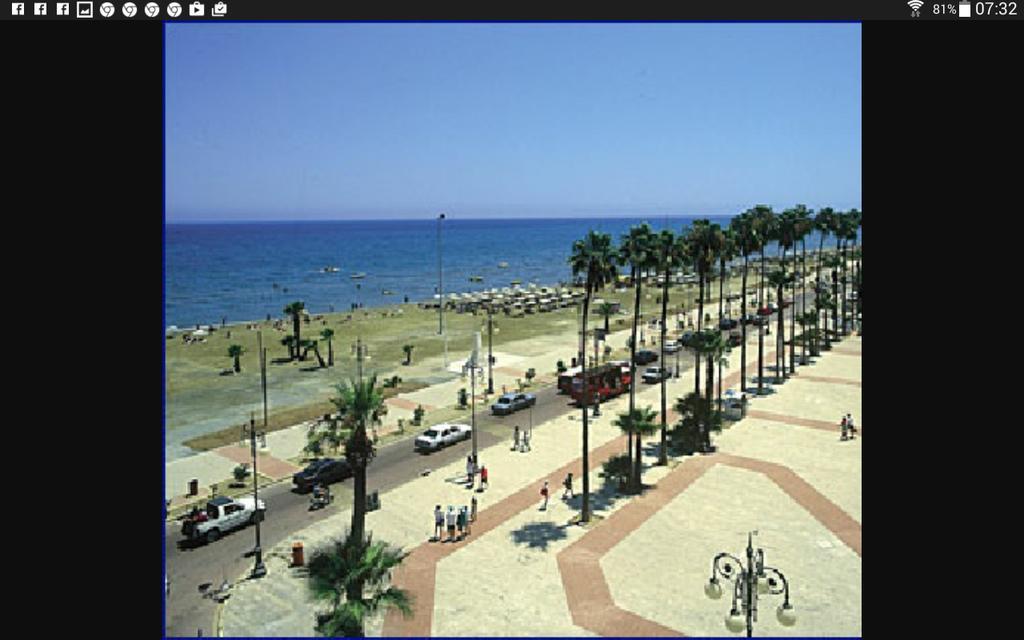 Panikos Beach Apartment I Larnaca Eksteriør billede